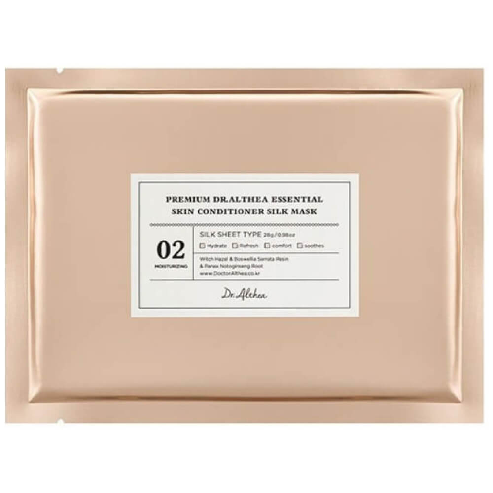 DR.ALTHEA Тканевая маска для лица УСПОКАИВАЮЩАЯ Premium Essential Skin Conditioner Silk Mask 28г*1шт