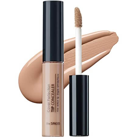 The Saem Жидкий консилер Cover Perfection Tip Concealer 2.5 Medium Deep