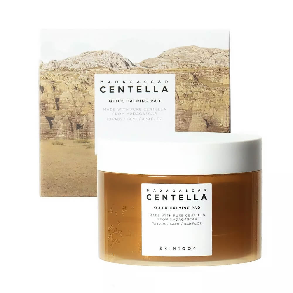 SKIN1004 Успокаивающие пэды с центеллой/Madagascar Centella Quick Calming Pad 70 pads 130ml
