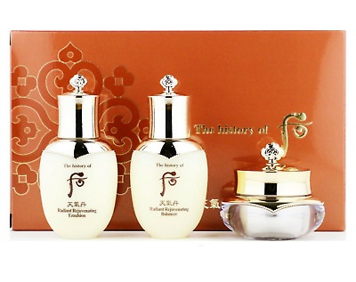 The History of Whoo Cheongidon Radiant 3pcs Gift Set Набор антивозрастных восстанавливающих миниатюр