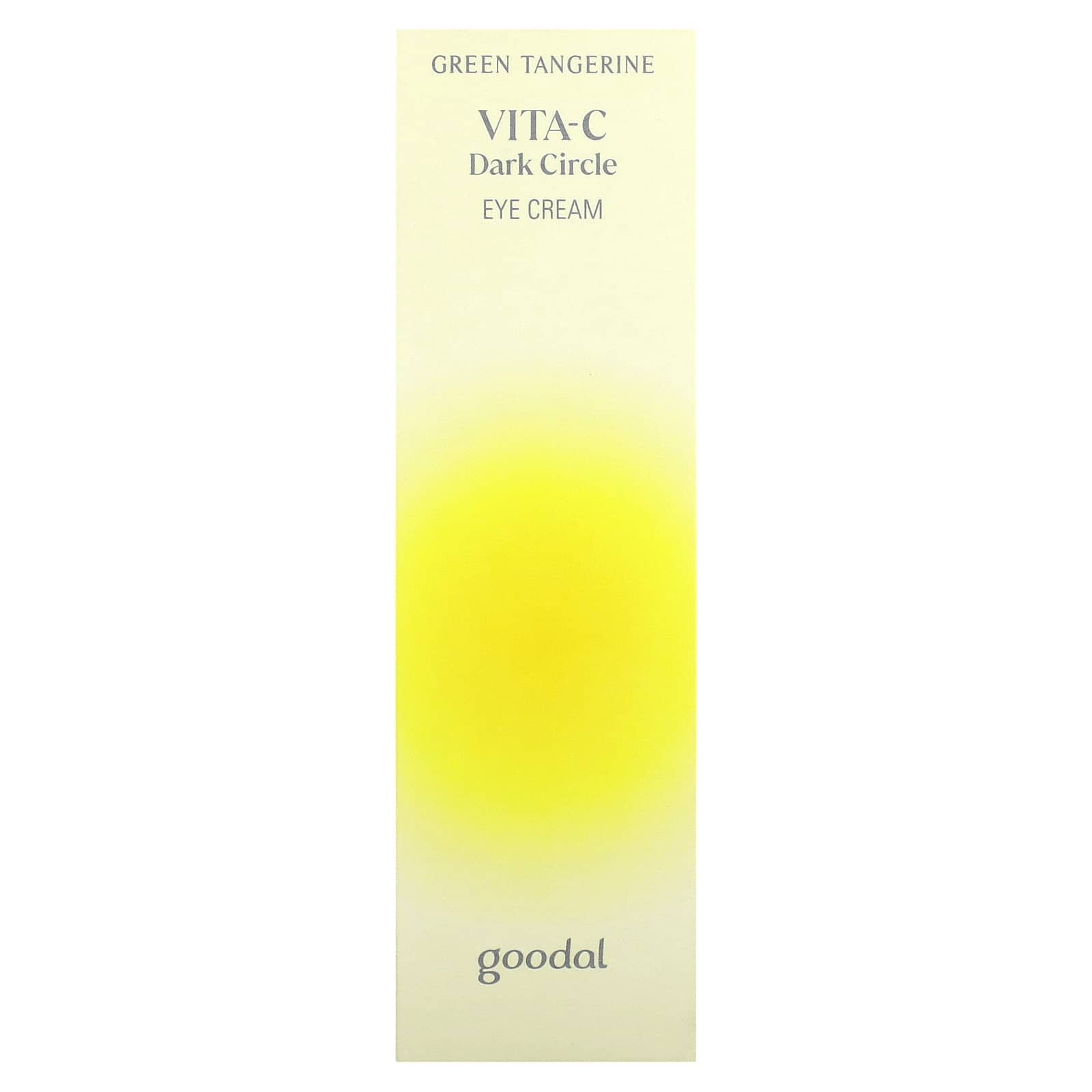 Goodal Green Tangerine Vita C Dark Circle Eye Cream — Осветляющий крем для век с витамином C 30мл