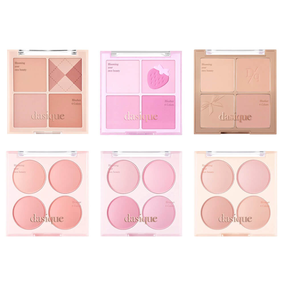 DASIQUE Палетка румян Blending Mood Cheek 09 Almond Vanilla
