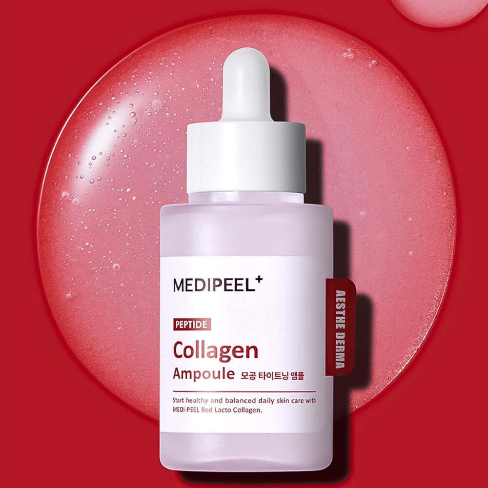 MEDI-PEEL Укрепляющая пептидная ампула с коллагеном Red Lacto Collagen Tightening Ampoule MEDI-PEEL Укрепляющая пептидная ампула с коллагеном Red Lacto Collagen Tightening Ampoule