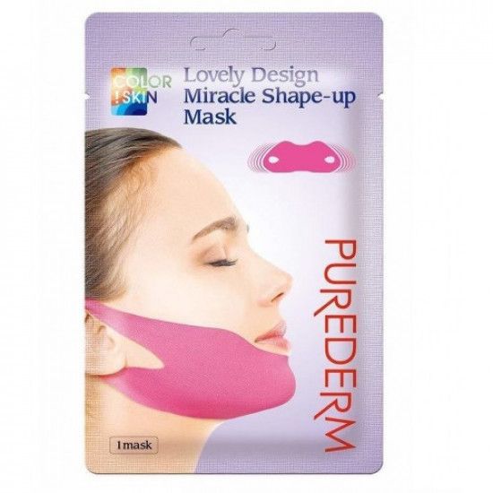 Purederm Маска-бондаж для подбородка/Lovely Design Miracle Shape-up Mask 10 гр