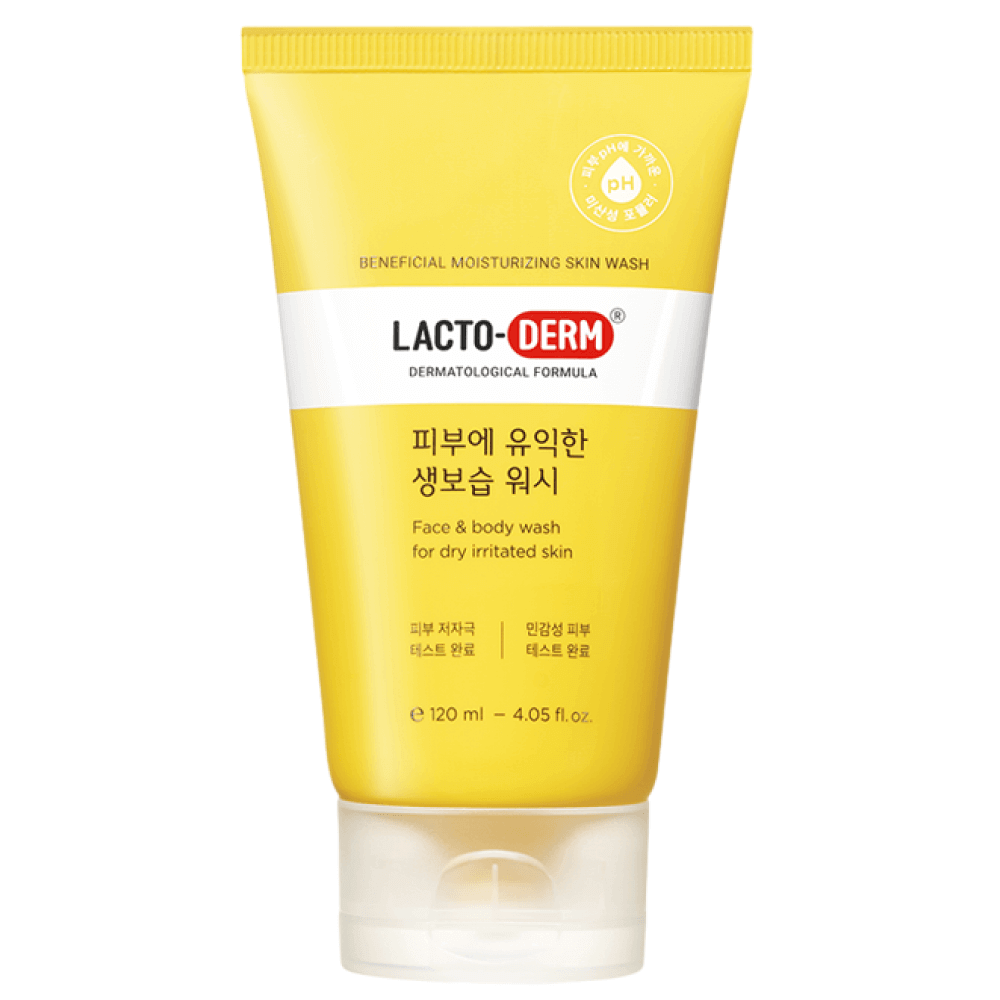CKD Гель для душа с комплексом пробиотиков Lactoderm beneficial moisturizing skin wash 120 мл