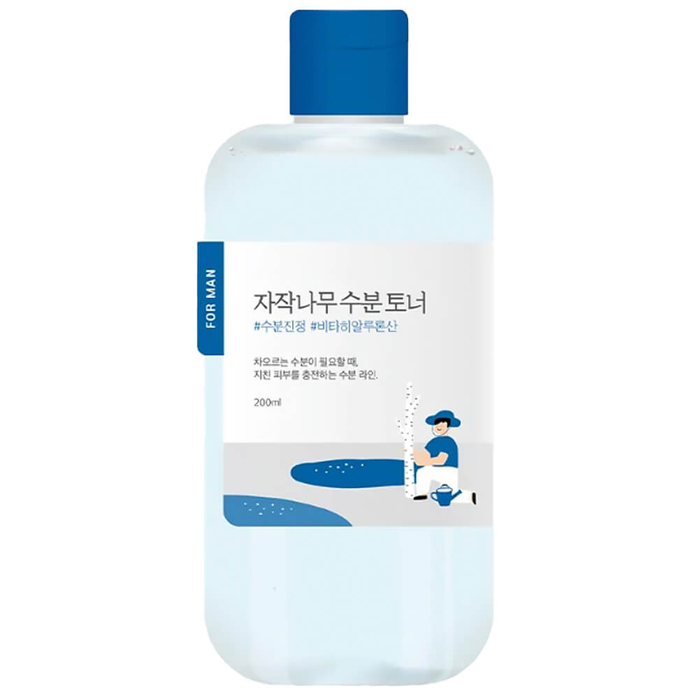 ROUND LAB Мужской увлажн тонер/лица с березовым соком/For Men Birch Juice Moisturizing Toner 200мл