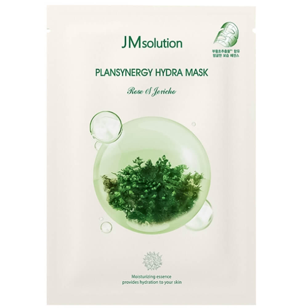 JM solution Plansynergy Hydra Mask 30ml*1ea Увлажняющая тканевая маска с розой Иерхона