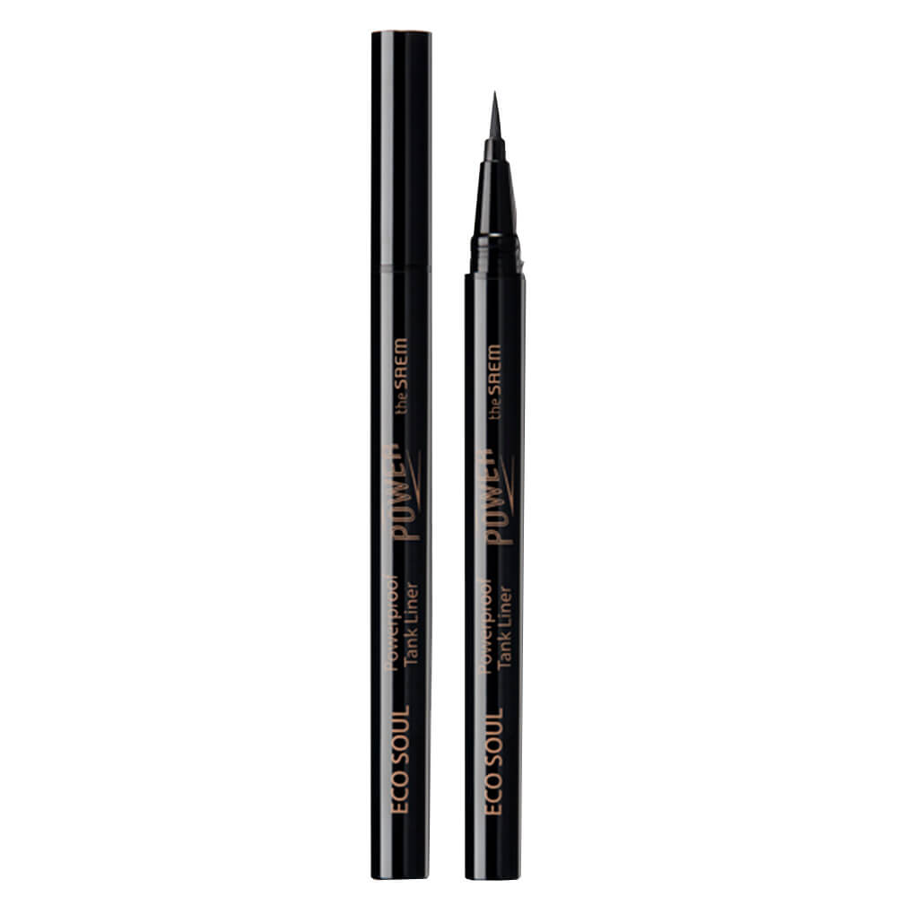 The Saem Подводка для глаз Eco Soul Power-proof Tank Liner 01 Black 0,6 мл