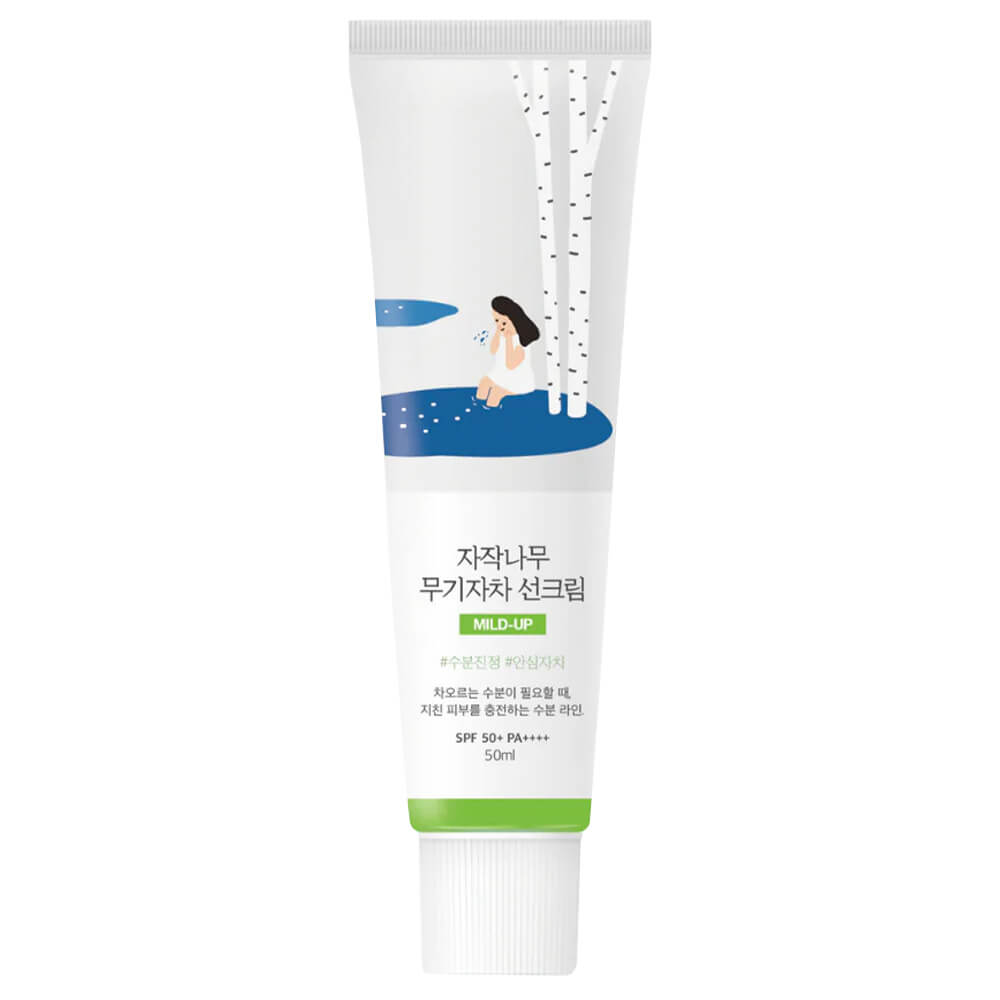 ROUND LAB Крем солнцезащитный мягкий с берёзовым соком/Mild-up sunscreen 50ml SPF50+PA++++