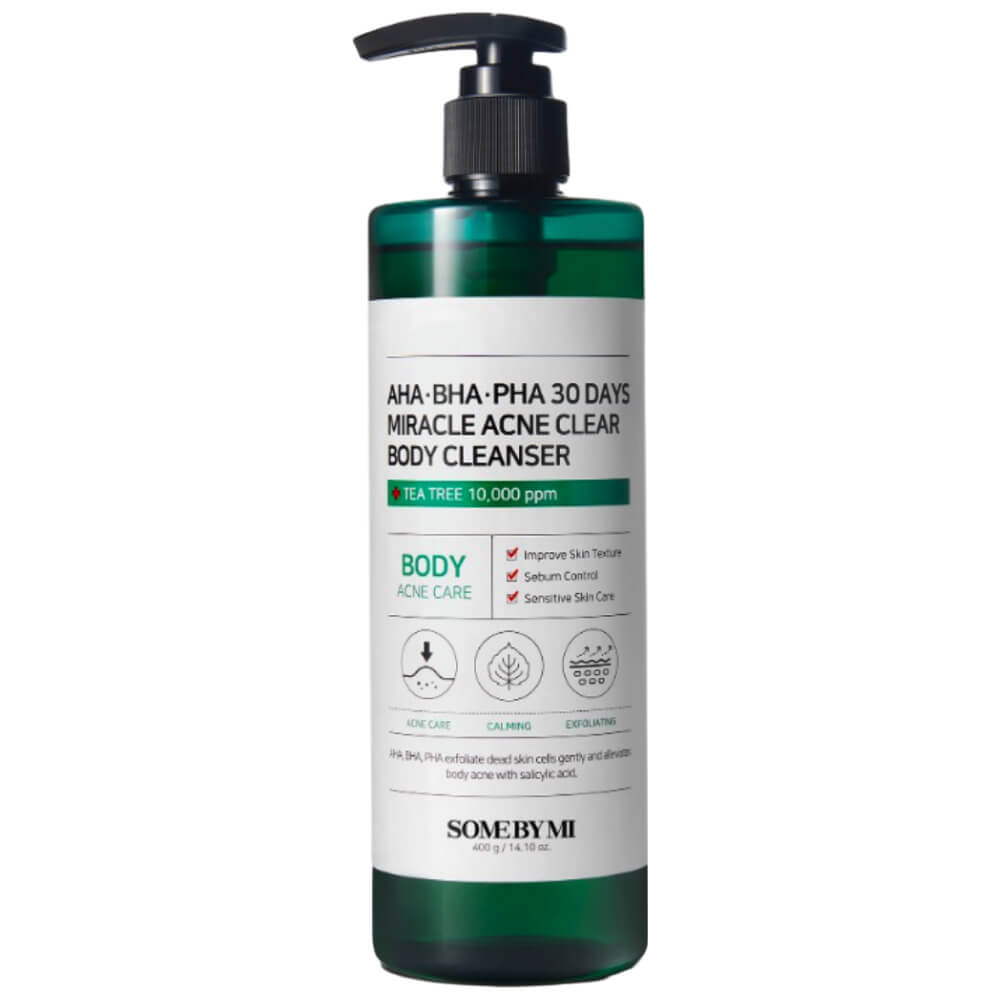 Some By Mi Очищающий гель/проблемной кожи/AHA-BHA-PHA 30 Days Miracle Acne Clear Body Cleanser 400г