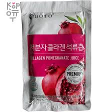 BOTO Сок низкомолекулярный коллагеновый гранатовый Low Molecular Collagen Pomegranate Juice