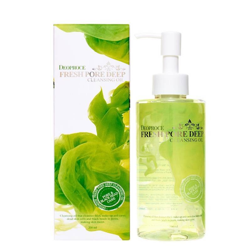 Deoproce Гидрофильное масло с экстрактом шиповника Fresh Pore Deep Cleansing Oil