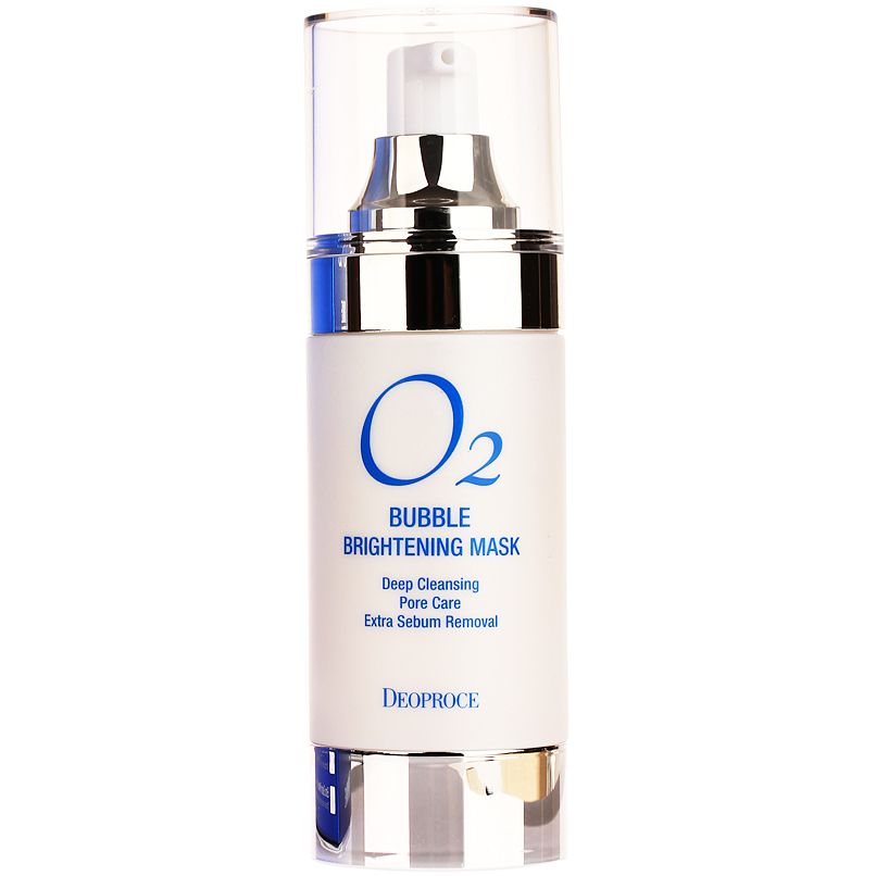 Deoproce Кислородная маска O2 Bubble Brightening Mask