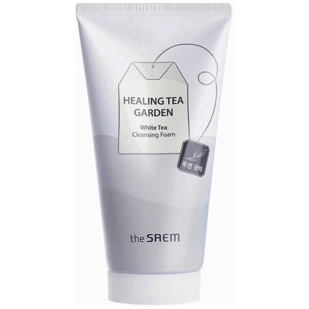 The Saem Очищающая пенка с белым чаем/Healing Tea Garden White Tea Cleansing Foam 150ml