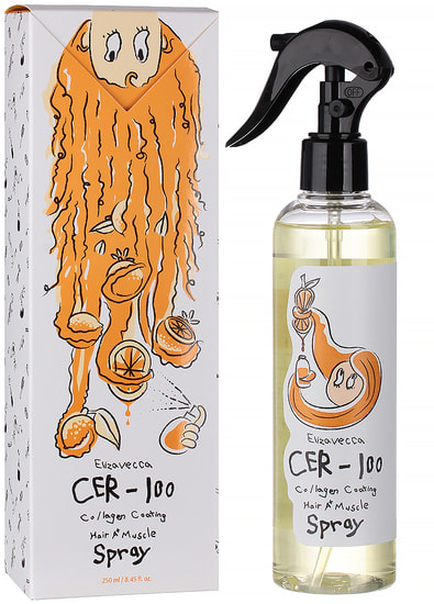 Elizavecca CER-100 Спрей для волос с коллагеном/collagen coating hair a+ muscle spray 250ml