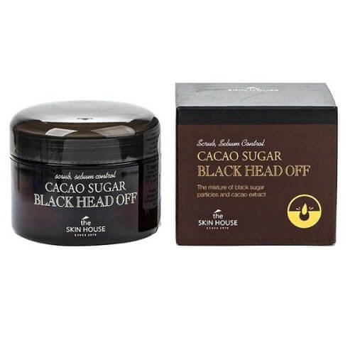 THE SKIN HOUSE CACAO SUGAR BLACK HEAD OUT Скраб для лица с сахаром и какао 50 гр THE SKIN HOUSE CACAO SUGAR BLACK HEAD OUT Скраб для лица с сахаром и какао 50 гр