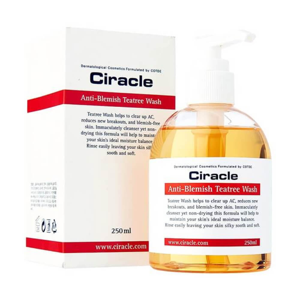 Ciracle Пенка для умывания проблемной кожи с маслом чайного дерева  Anti Blemish Teatree Wash