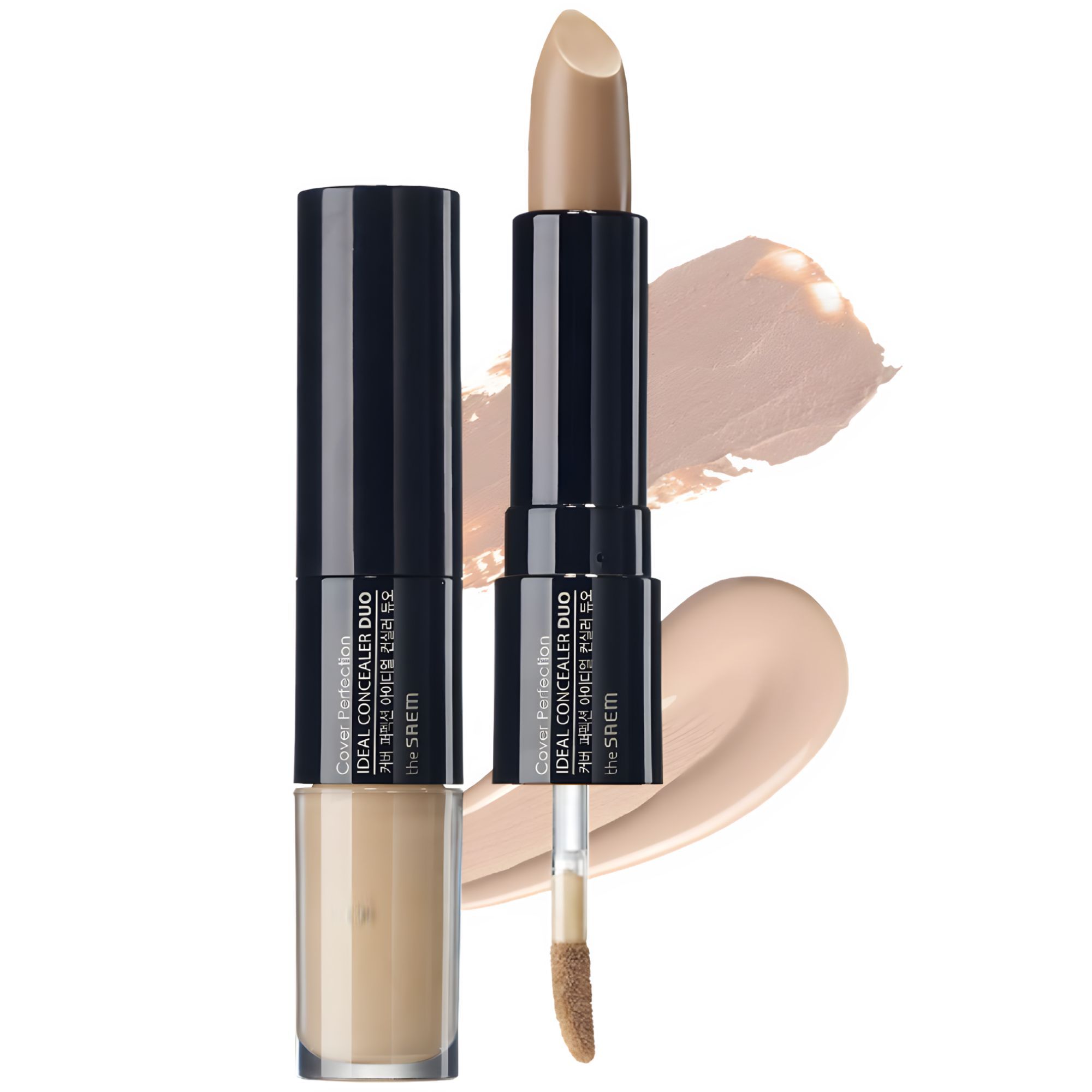 The Saem Консилер для маскировки недостатков двойной Cover Perfection Ideal Concealer Duo 01
