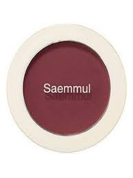 THE SAEM Румяна компактные Saemmul Single Blusher RD02 Dry Rose 5гр
