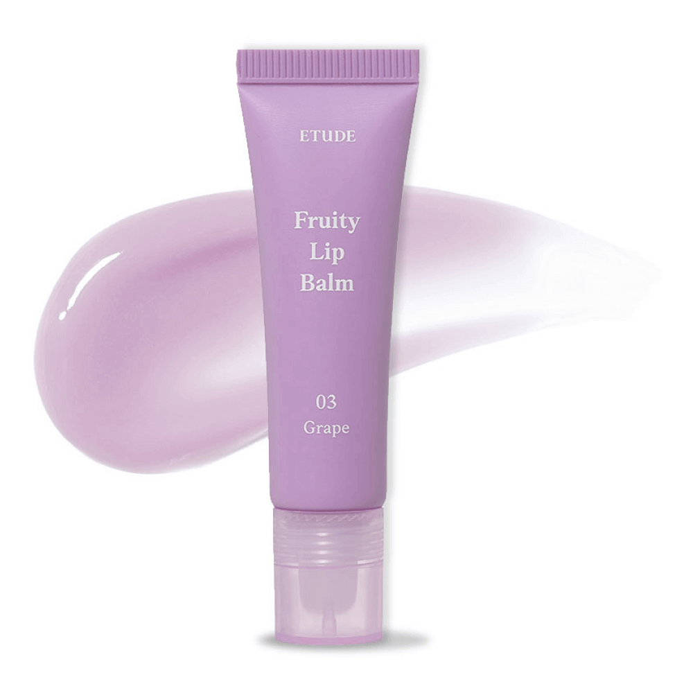 Etude House Фруктовый бальзам для губ с виноградом Fruity Lip Balm №03 Grape