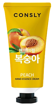 Consly Крем-сыворотка для рук с экстрактом персика Peach hand essence cream