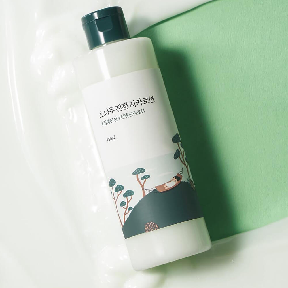 ROUND LAB Лосьон с экстрактами сосны и центеллы для проблемной кожи Pine Calming Cica Lotion 250 мл