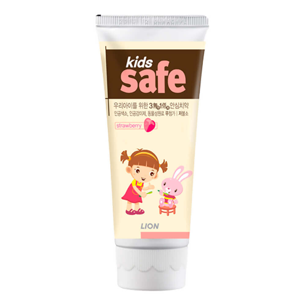 LN KIDS Паста зубная детская со вкусом клубники «Kids safe», 90 г.