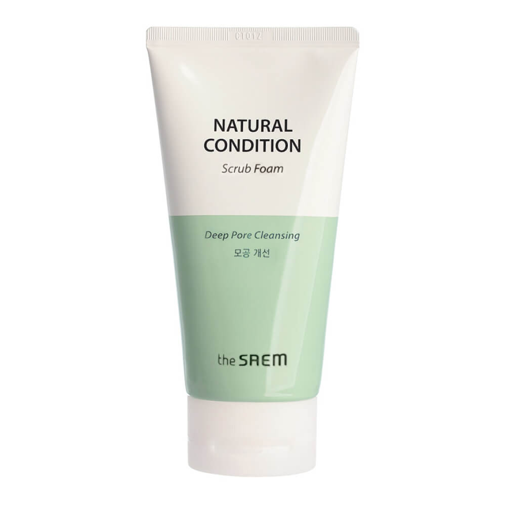 The Saem Пенка-скраб для лица/Natural Condition Scrub Foam Deep Pore Cleansing 150ml The Saem Пенка-скраб для лица/Natural Condition Scrub Foam Deep Pore Cleansing 150ml