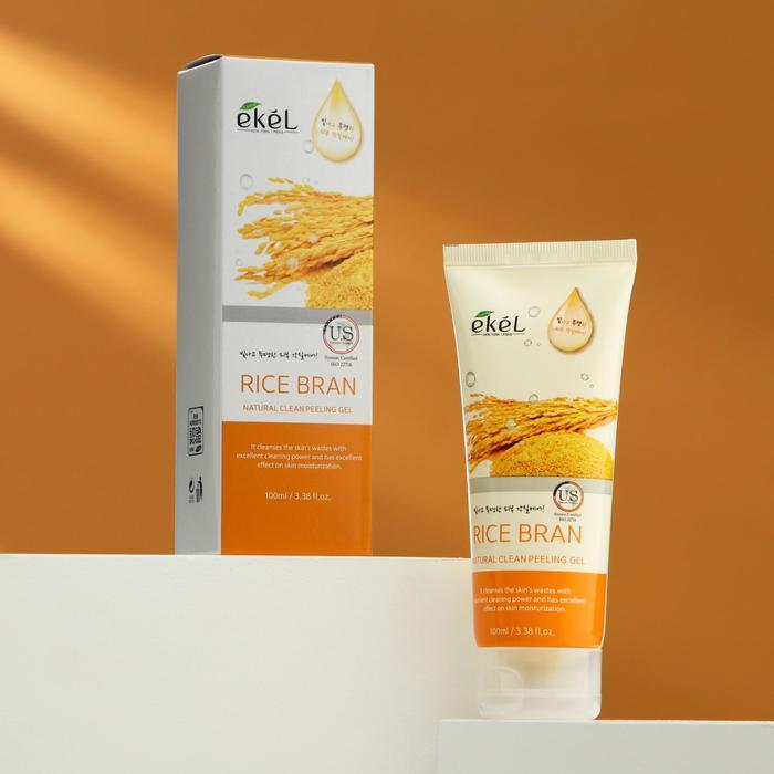 EKEL — Пилинг для лица с рисовыми отрубями Peeling Gel Rice Bran 100ml