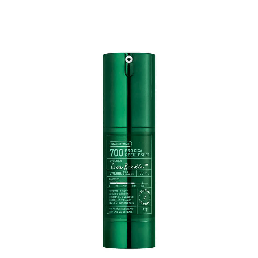 VT Cosmetics Pro Cica Reedle Shot 700,Интенсивный бустер с микроиглами для чувствительной кожи 30 мл