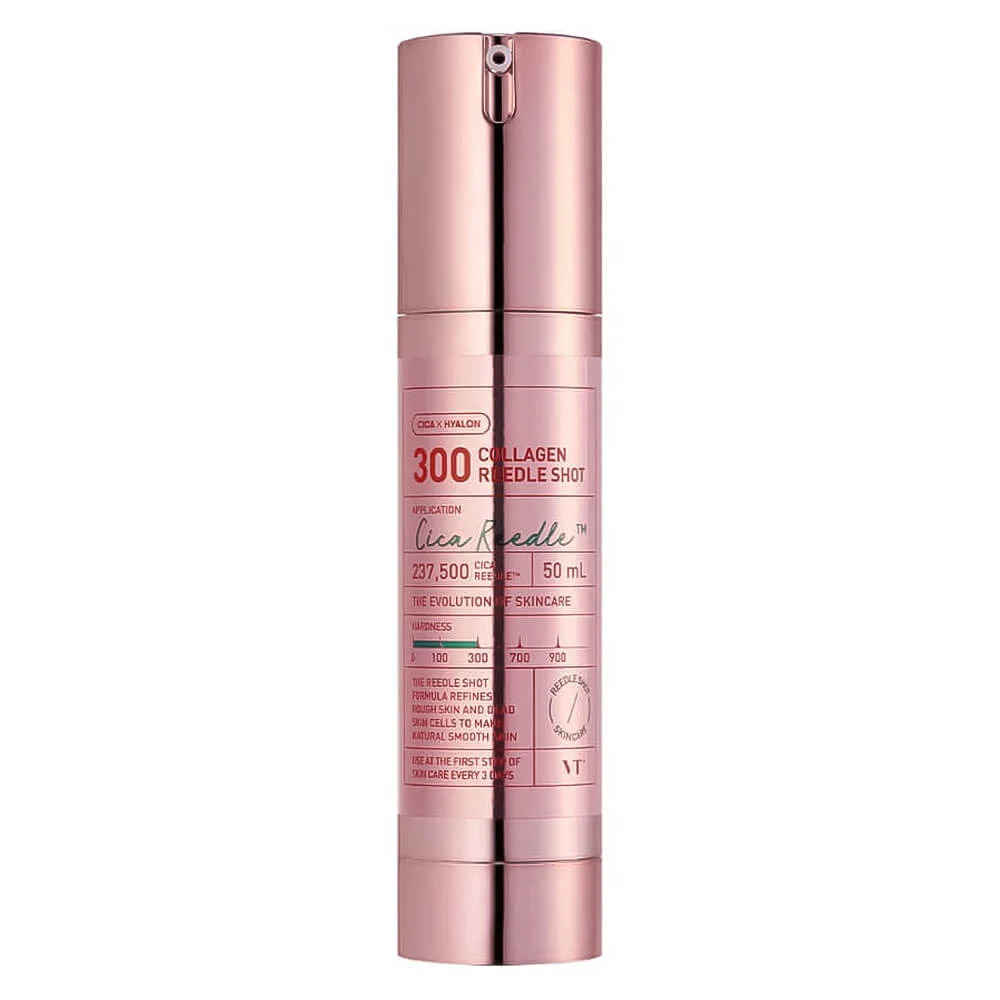 VT Cosmetics Collagen Reedle Shot 300,Интенсивная бустер-сыворотка с микроиглами и коллагеном 50 мл