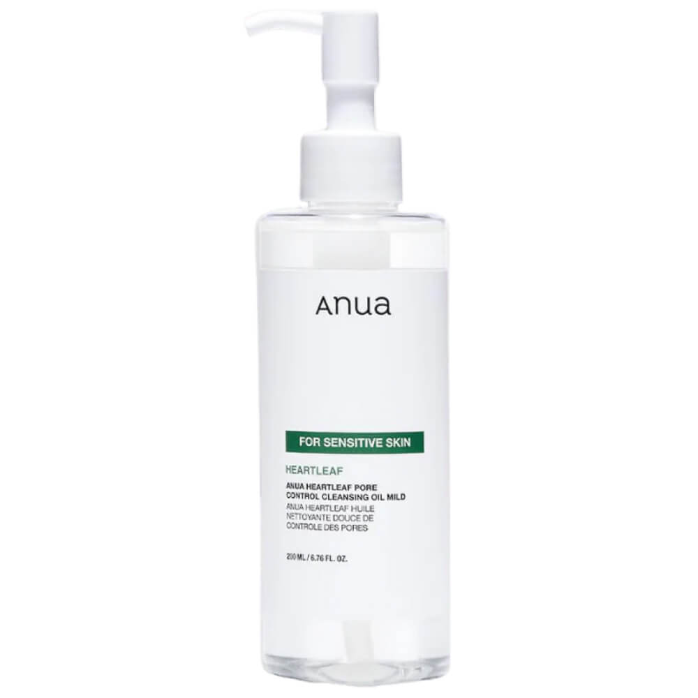 ANUA Гидрофильное масло для чувствительной кожи Heartleaf Pore Control Cleansing Oil Mild, 200ml