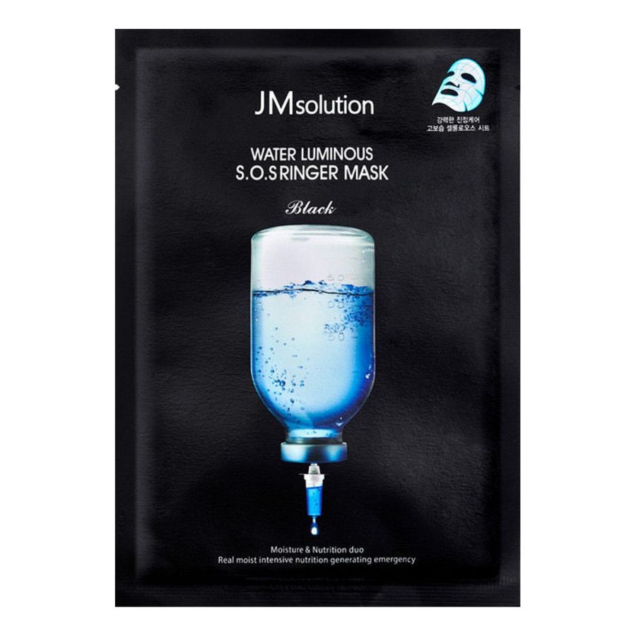 JM solution Ультраувлажняющая тканевая маска Water Luminous S.O.S. Ringer Mask, 35мл*1шт