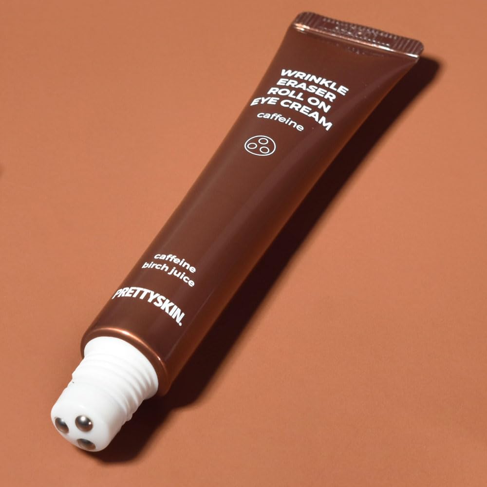 Pretty Skin Крем-роллер для век антивозрастной с кофеином Wrinkle Eraser Roll On Eye Cream Caffeine,