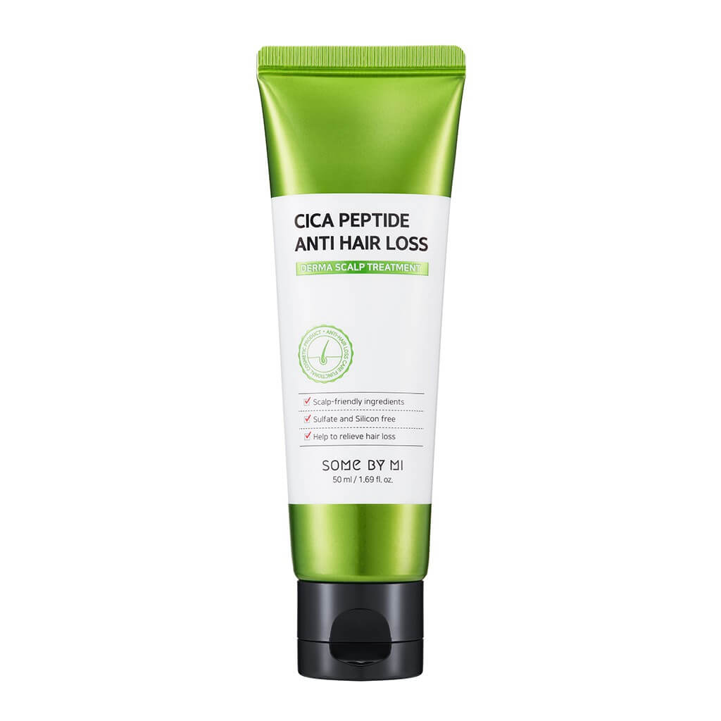 Some By Mi Укрепляющая маска для волос с центеллой и пептидами Cica Peptide Anti Hair Derma Scalp Tr