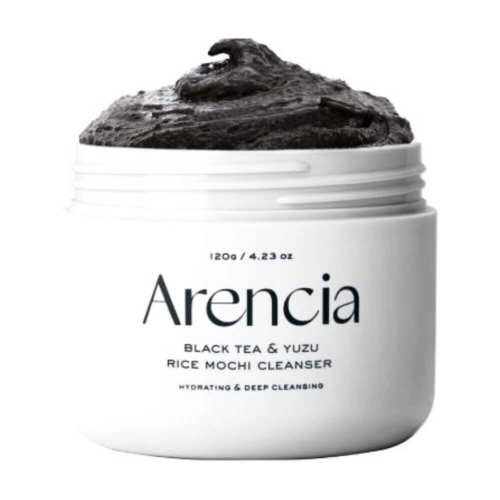 Arencia Пенка для глубокого очищения кожи Black Tea & Yuzu Rice Mochi Cleanser 120g