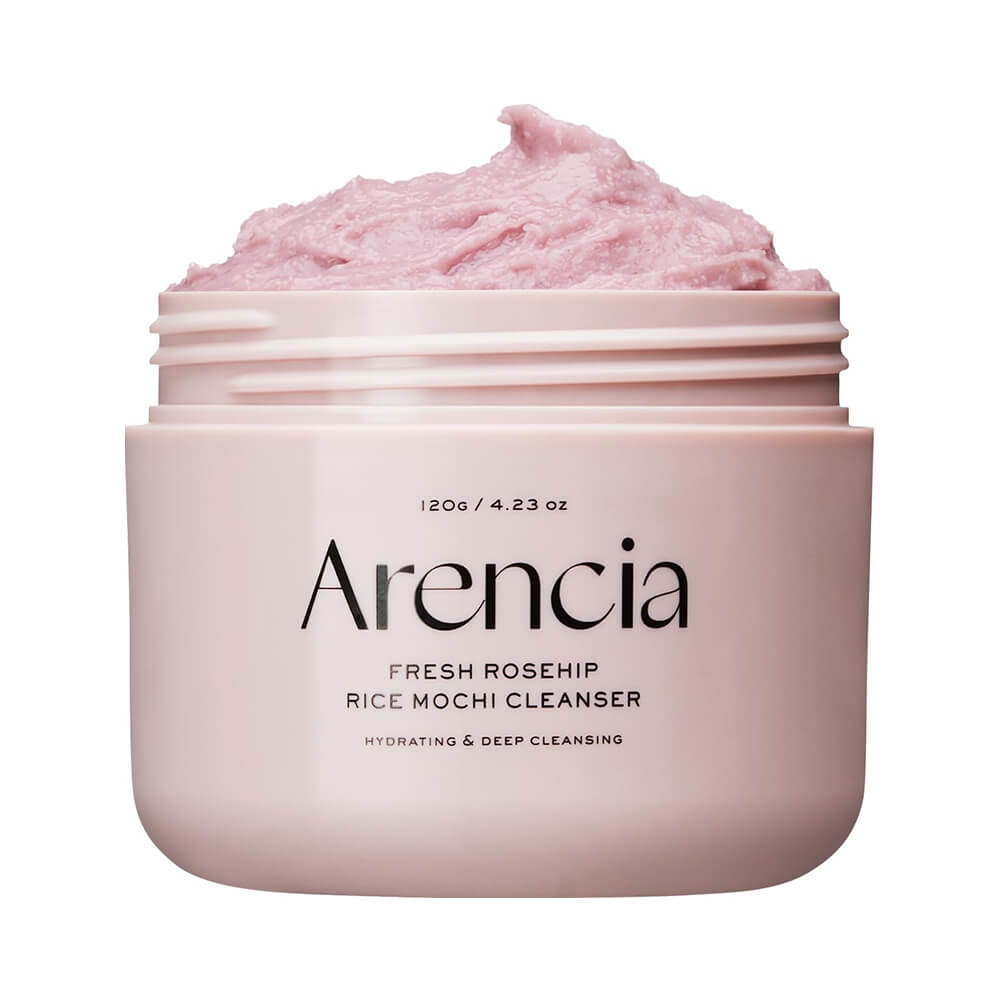 Arencia Пенка для глубокого очищения кожи экстракт шиповника Fresh Rosehip Rice Mochi Cleanser 120г