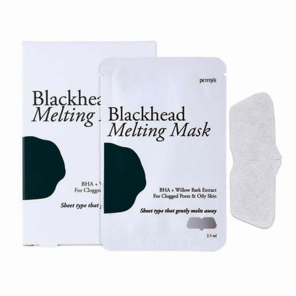 Petitfee Очищающая маска для носа против черных точек Blackhead Melting Mask 2,5мл х 5