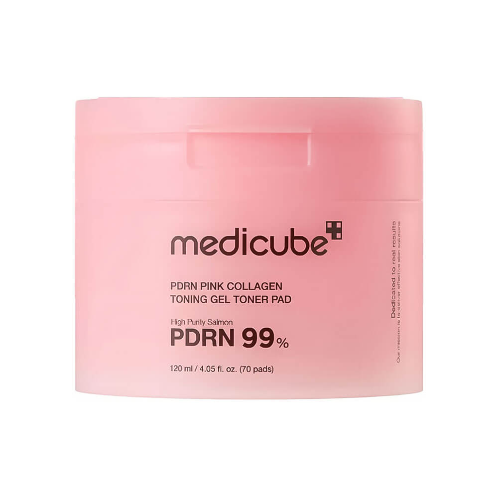 Medicube Тонер-пэды гелевые с PDRN и коллагеном PDRN Pink Collagen Toning Gel Toner Pad 70шт