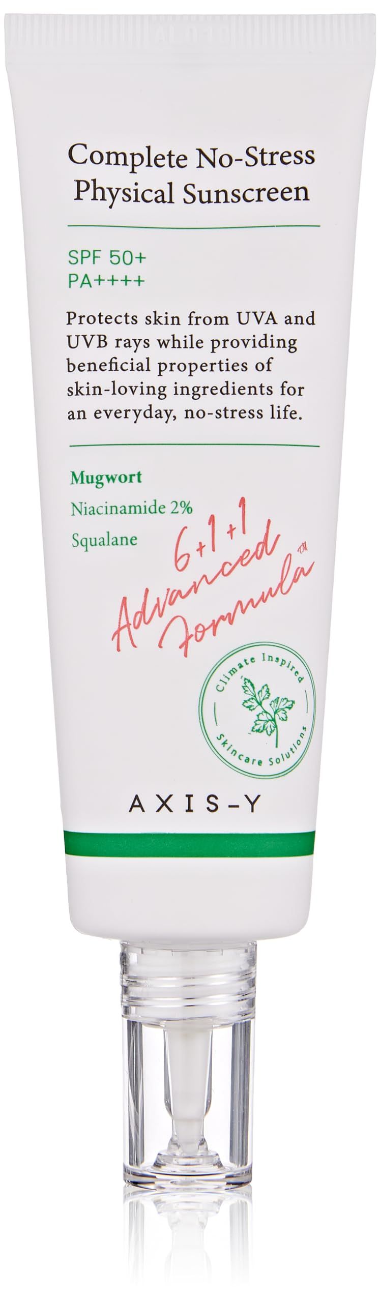 AXIS-Y Миниатюрный лёгкий минеральный санскрин Complete No-Stress Physical Sunscreen SPF50+PA+++