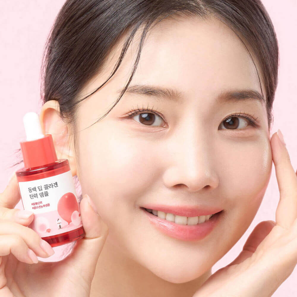 Round Lab Укрепляющая коллагеновая ампула с камелией Camellia Deep Collagen Firming Ampoule