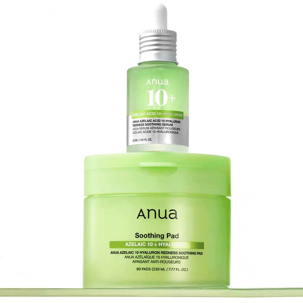 Anua Пэды с азелаиновой кислотой Azelaic Acid 10 Hyaluron Redness Soothing Pad