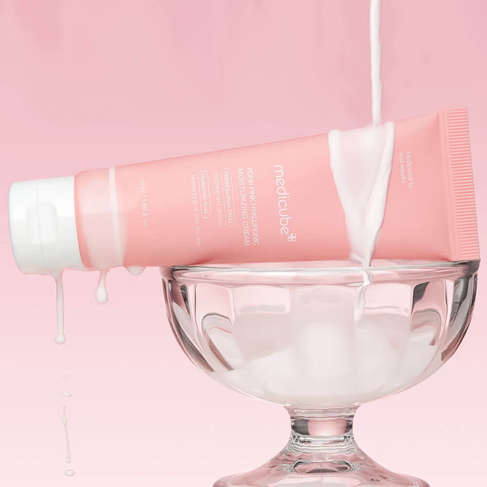 Medicube Увлажняющий крем с ПДРН и гиалуроновой кислотой PDRN Pink Hyaluronic Moisturizing Cream Medicube Увлажняющий крем с ПДРН и гиалуроновой кислотой PDRN Pink Hyaluronic Moisturizing Cream