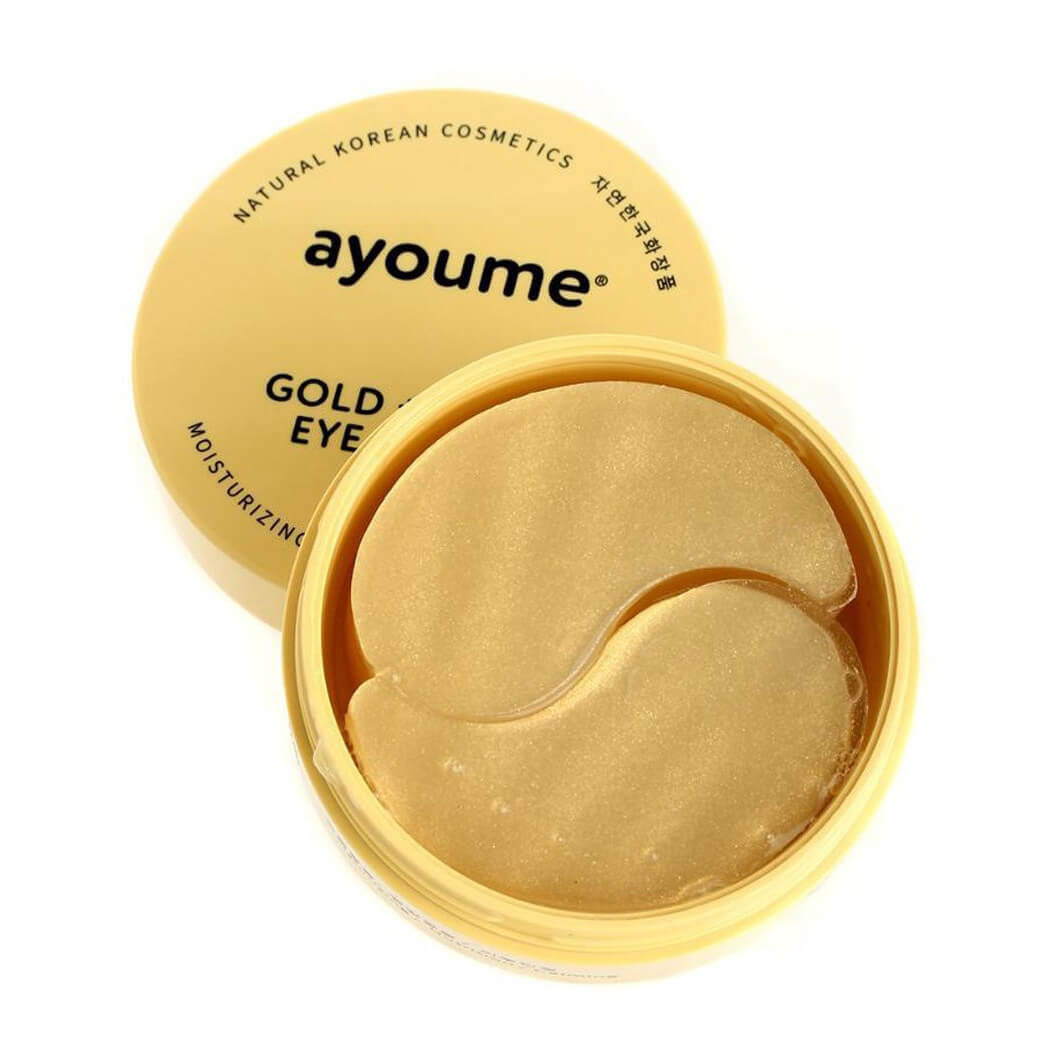 Ayoume Гидрогелевые патчи с золотом и муцином улитки Gold+Snail Eye Patch Ayoume Гидрогелевые патчи с золотом и муцином улитки Gold+Snail Eye Patch