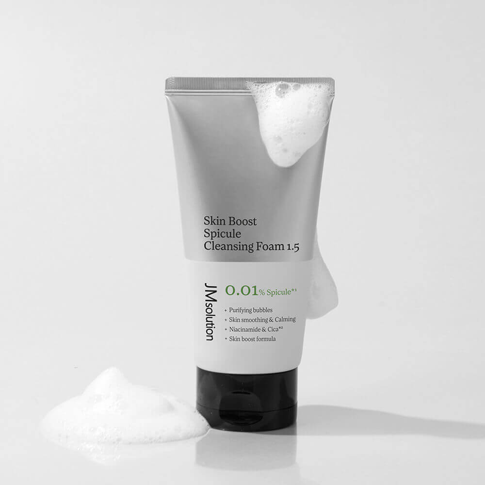 JMsolution Пенка для умывания со спикулами Skin Boost Spicule Cleansing Foam