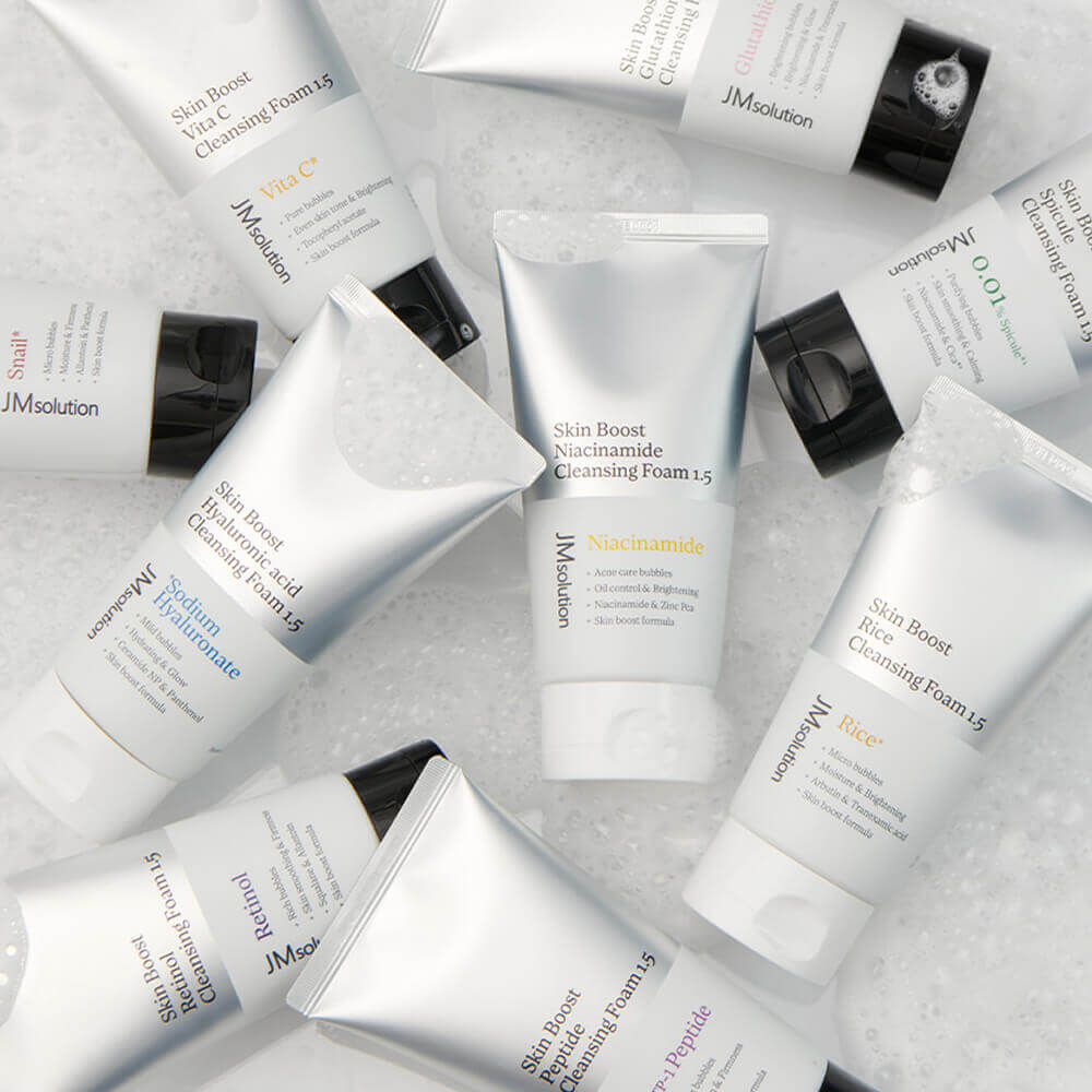 JMsolution Пенка для умывания со спикулами Skin Boost Spicule Cleansing Foam JMsolution Пенка для умывания со спикулами Skin Boost Spicule Cleansing Foam
