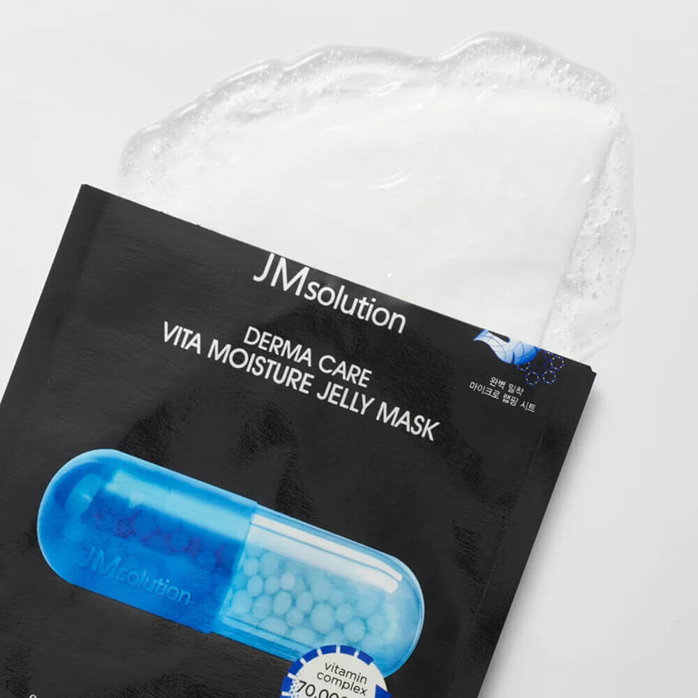 JMsolution Увлажняющая витаминная маска с гиалуроновой кислотой Derma Care Vita Moisture Jelly Mask