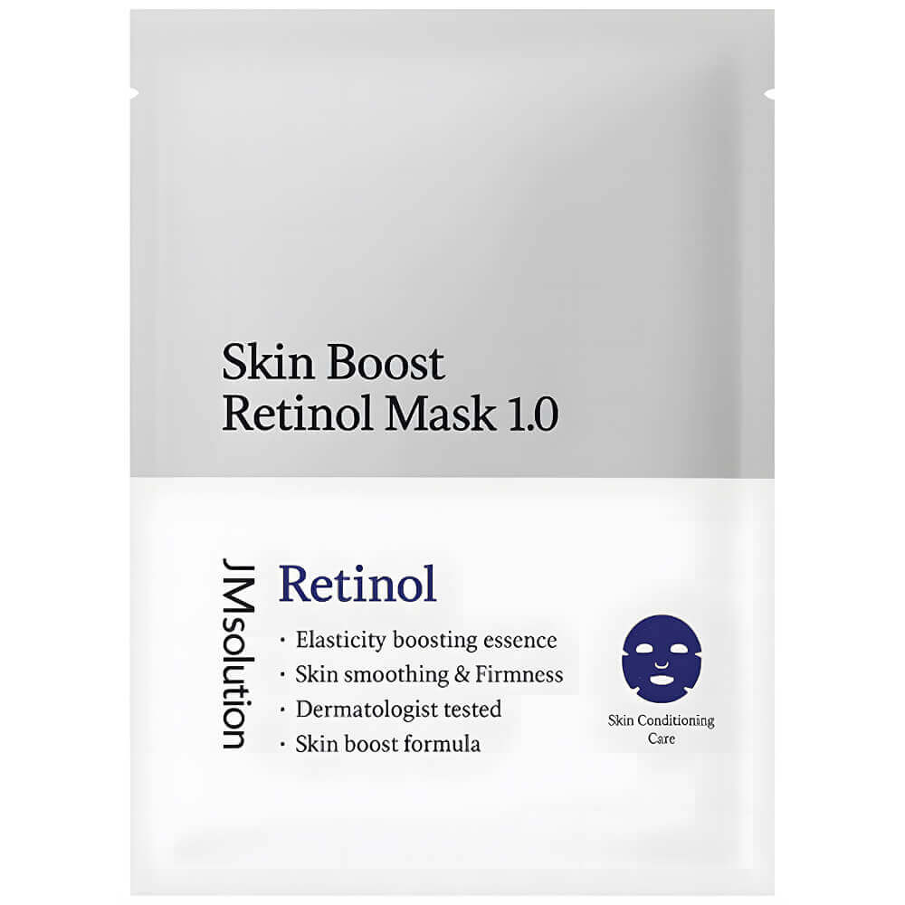 JMsolution Тканевая маска-бустер с ретинолом Skin Boost Retinol Mask JMsolution Тканевая маска-бустер с ретинолом Skin Boost Retinol Mask