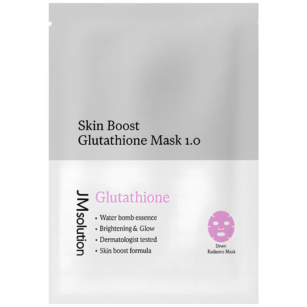 JMsolution Тканевая маска-бустер с глутатионом Skin Boost Glutathione Mask 1.0