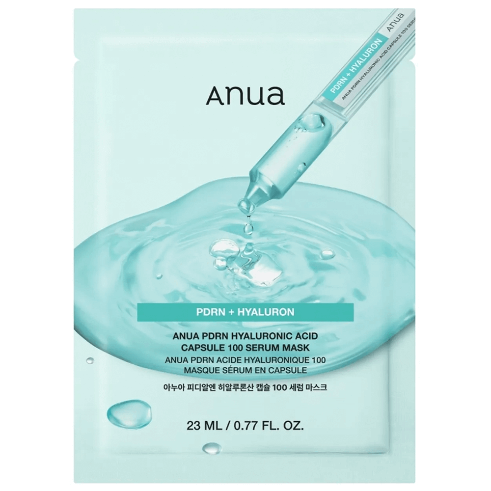 Anua Маска тканевая с PDRN и гиалуроновой кислотой PDRN Hyaluron Acid Capsule 100 Serum Mask
